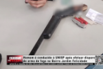 Homem &eacute; conduzido &agrave; UNISP ap&oacute;s efetuar disparo de arma de fogo no Bairro Jardim Felicidade &ndash; LIVE: ESTAMOS NO AR! PROGRAMA BRONCA DA PESADA