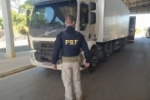 Em Ji–Paraná/RO, PRF recupera caminhão adulterado