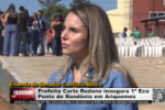 Prefeita Carla Redano inaugura 1&ordm; Eco Ponto de Rond&ocirc;nia em Ariquemes &ndash; V&iacute;deos