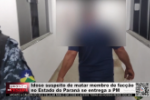 Idoso suspeito de matar membro de fac&ccedil;&atilde;o no Estado do Paran&aacute; se entrega a PM &ndash; V&iacute;deo
