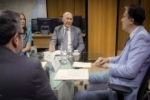 Conf&uacute;cio Moura discute LDO com ministro da Educa&ccedil;&atilde;o antes da vota&ccedil;&atilde;o de relat&oacute;rio