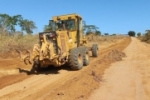 Mais de 300 quilômetros de rodovias são recuperados na região do município de Buritis
