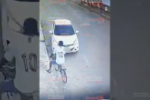 Ciclista é socorrido pelo SAMU após ser atropelado na Av Tucanos – Vídeo