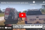 Mulher fica inconsciente ap&oacute;s queda de moto na RO&ndash;257&ndash; LIVE: ESTAMOS NO AR! PROGRAMA BRONCA DA PESADA