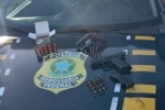 PRF apreende duas armas de fogo e muni&ccedil;&otilde;es em Vilhena/RO &ndash; V&iacute;deo