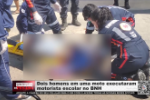 Dois homens em uma moto executaram motorista escolar no BNH &ndash; LIVE: ESTAMOS NO AR! PROGRAMA BRONCA DA PESADA