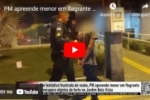 PM apreende menor em flagrante e recupera objetos de furto no Jardim Bela Vista &ndash; LIVE: ESTAMOS NO AR! PROGRAMA BRONCA DA PESADA