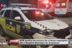 GCM auxilia em socorro de crian&ccedil;a engasgada at&eacute; o Hospital Municipal de Ariquemes &ndash; V&Iacute;DEO
