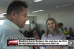 Prefeita Carla Redano faz entrega de Kits de Natalidade do Programa Gestar &ndash; V&iacute;deo
