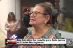 Ilda Salv&aacute;tico faz convite para festa junina na Creche Moranguinho &ndash; V&iacute;deo