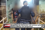 Suspeitos de latroc&iacute;nio s&atilde;o presos pela Pol&iacute;cia Militar em Ariquemes &ndash;Idoso foi executado ao reagir &ndash; LIVE: ESTAMOS NO AR! PROGRAMA BRONCA DA PESADA