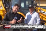 Emenda do Senador Conf&uacute;cio Moura garante frota de maquin&aacute;rios para SEMAIC &ndash; Vereador Chico Pinheiro agradeceu o senador por ter atendido o seu pedido &ndash; V&iacute;deo