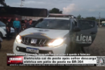 Eletricista morre ao cair de poste após sofrer descarga elétrica em pátio de posto na BR–364 – Vídeo