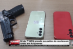 NI do 7&ordm; BPM prende suspeitos de realizarem roubo em Ariquemes &ndash; V&iacute;deo