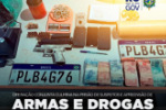 OPERAÇÃO CONJUNTA CULMINA NA PRISÃO DE SUSPEITOS E APREENSÃO DE DROGAS E ARMAS