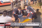 Colisão entre motocicletas deixa três vítimas feridas na Av. Rio Branco – Vídeo