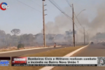 Bombeiros Civis e Militares realizam combate a incêndio no Bairro Nova União 1 – Vídeo