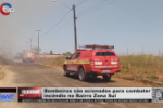 Bombeiros s&atilde;o acionados para combater inc&ecirc;ndio no Bairro Zona Sul &ndash; V&iacute;deo