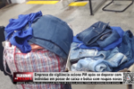 Empresa de vigil&acirc;ncia aciona PM ap&oacute;s se deparar com indiv&iacute;duo em posse de caixa e bolsa com roupas novas &ndash; V&iacute;deo