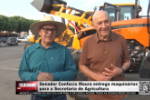 Senador Conf&uacute;cio Moura faz entrega de Equipamentos a Secretaria de Agricultura &ndash; V&iacute;deo