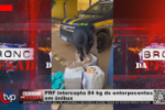 PRF intercepta 84 kg de entorpecentes em ônibus – Vídeo