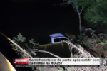 Caminhonete cai de ponte ap&oacute;s colidir com caminh&atilde;o na RO&ndash;257 &ndash; LIVE: ESTAMOS NO AR! PROGRAMA BRONCA DA PESADA