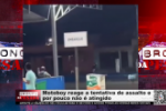 Motoboy reage a tentativa de assalto e por pouco n&atilde;o &eacute; atingido &ndash; V&iacute;deo