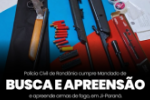 POL&Iacute;CIA CIVIL DE ROND&Ocirc;NIA CUMPRE MANDADO DE BUSCA E APREENS&Atilde;O EM JI&ndash;PARAN&Aacute; E APREENDE ARMAS DE FOGO
