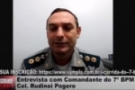 Vem a&iacute; I Corrida do 7&ordm; BPM inscreva&ndash;se e participe &ndash; Entrevista com Ten. Coronel Rudinei comandante do 7&ordm; BPM de Ariquemes &ndash; V&iacute;deo