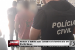 Homem &eacute; detido ap&oacute;s tentativa de Feminic&iacute;dio em Monte Negro &ndash; V&iacute;deo