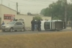ARIQUEMES: URGENTE &ndash; Ve&iacute;culo capota na Av. JK &ndash; V&iacute;deo