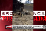 Carona more após batida entre carro e moto no Centro de Ji–Paraná – Vídeo