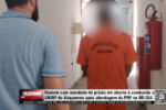 Homem com mandado de prisão em aberto é conduzido a UNISP de Ariquemes após abordagem da PRF na BR–364 – Vídeo