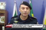 Ten. Cel. Rudinei fala das a&ccedil;&otilde;es e eventos desenvolvidos pelo 7&ordm; BPM &ndash; V&iacute;deo