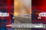 Inc&ecirc;ndio deixa tr&ecirc;s pessoas feridas as margens da BR&ndash;364 em Goi&aacute;s &ndash; V&iacute;deo