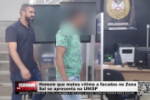 Homem que matou v&iacute;tima a facadas no Zona Sul se apresenta na UNISP &ndash; V&iacute;deo