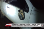 Homem tem traumatismo craniano e fica com fratura exposta ap&oacute;s colis&atilde;o de moto e carro na RO&ndash;257 &ndash; V&iacute;deo