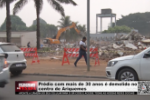 Pr&eacute;dio com mais de 30 anos &eacute; demolido no centro de Ariquemes &ndash; V&iacute;deo