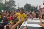 Vídeo: multidão recepciona Bolsonaro em Ji–Paraná – Ex–presidente estará em Ariquemes amanhã 