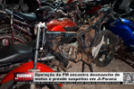 Operação da PM encontra desmanche de motos e prende suspeitos em Ji–Paraná – Vídeo