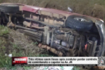Tr&ecirc;s v&iacute;timas saem ilesas ap&oacute;s condutor perder de caminhonete controle e capotar na Av. JK &ndash; V&iacute;deo