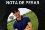 NOTA DE PESAR pelo falecimento do jovem Edilson Vieira