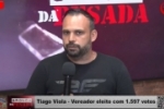 Tiago Viola reeleito vereador com 1. 597 votos concedeu entrevista e agradeceu os votos recebidos – Vídeo