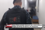 For&ccedil;a T&aacute;tica prende elemento que comercializava drogas em forma de delivery em Ariquemes &ndash; V&iacute;deo