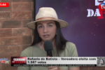 Rafaela do Batista ao lado da fam&iacute;lia  agradece os 1.987 votos recebidos  &ndash; V&iacute;deo