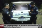 PM cumpre mandado de pris&atilde;o em patrulhamento pelo Bairro Apoio Social &ndash; V&iacute;deo