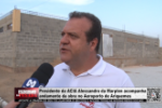 Presidente da ACIA Alessandro da Marplen acompanha andamento da obra no Aeroporto de Ariquemes &ndash; V&iacute;deo