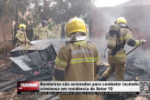 Bombeiros s&atilde;o acionados para combater inc&ecirc;ndio criminoso em resid&ecirc;ncia do Setor 10 &ndash; V&iacute;deo