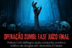 OPERAÇÃO ZUMBI – FASE JUÍZO FINAL: POLÍCIA DEFLAGRA AÇÃO CONJUNTA CONTRA O TRÁFICO DE DROGAS EM ALVORADA D’OESTE/RO