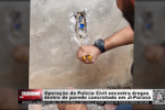 Operação da Polícia Civil encontra drogas dentro de parede concretada em Ji–Paraná – Vídeo